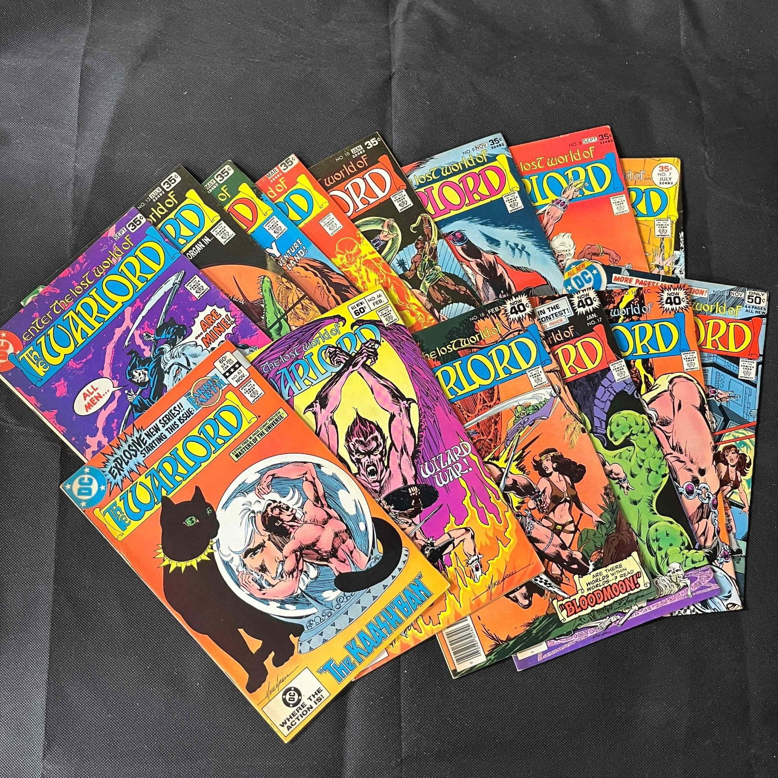 Warlord DC 1st Series Comic Lot (1 of 2)