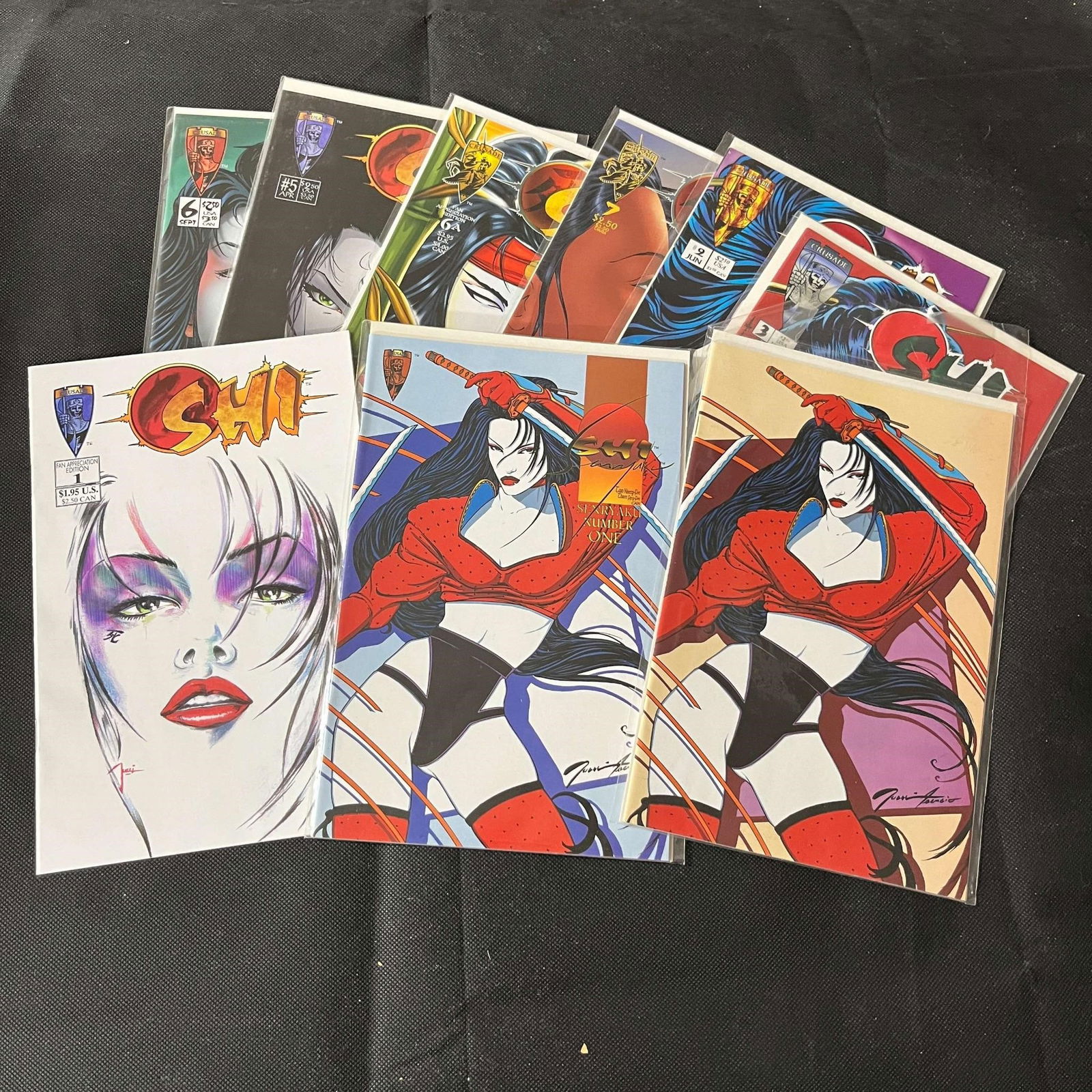 Shi Crusade Series Comic Lot w#1 Issue (1 of 1)