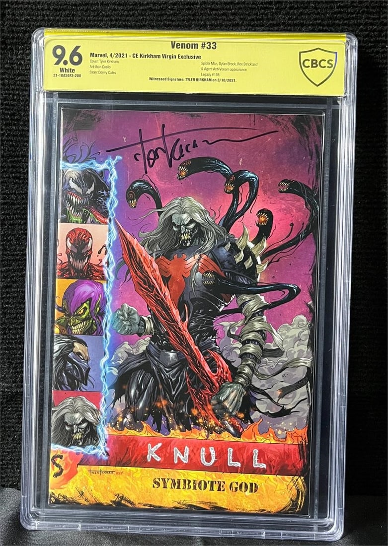 Venom 33 CE Kirkham Virgin Ed. Signed Kirkham (1 of 1)