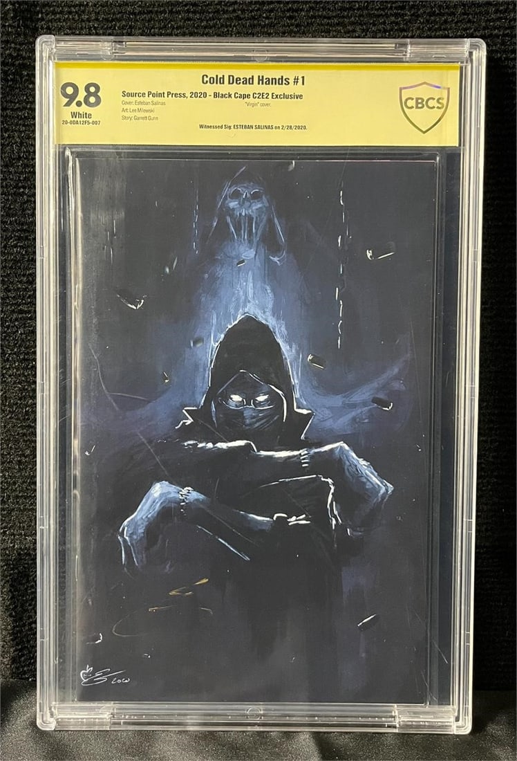 Cold Dead Hands 1 C2E2 Ed. Signed Salinas CBCS: We are a veteran owned company. Please look at the pictures carefully to determine what you believe the condition of collectible is. We are currently accepting consignments. Email us a aeronhouse1994@