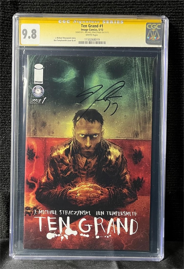 Ten Grand 1 Variant Straczynksy Signed CGC 9.8 (1 of 2)