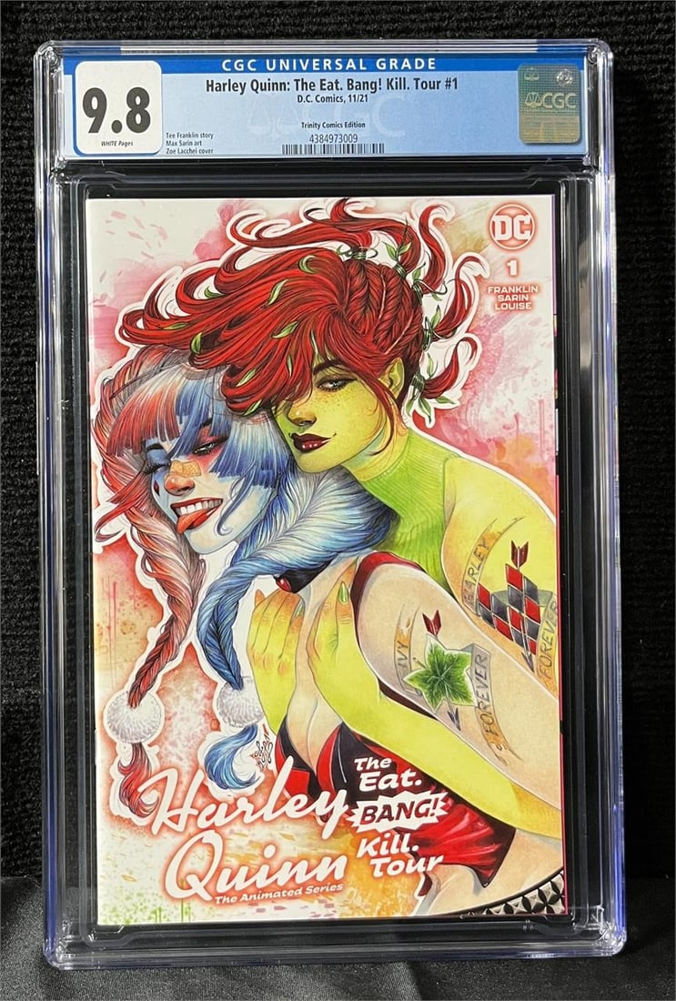 Harley Quinn EBKT 1 Trinity Comics ED CGC 9.8 Rare (1 of 1)