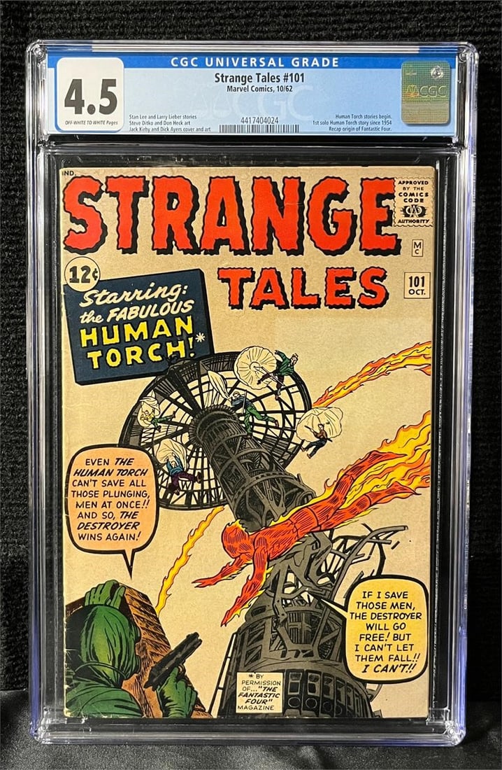 Strange Tales 101 CGC 4.5 (1 of 1)