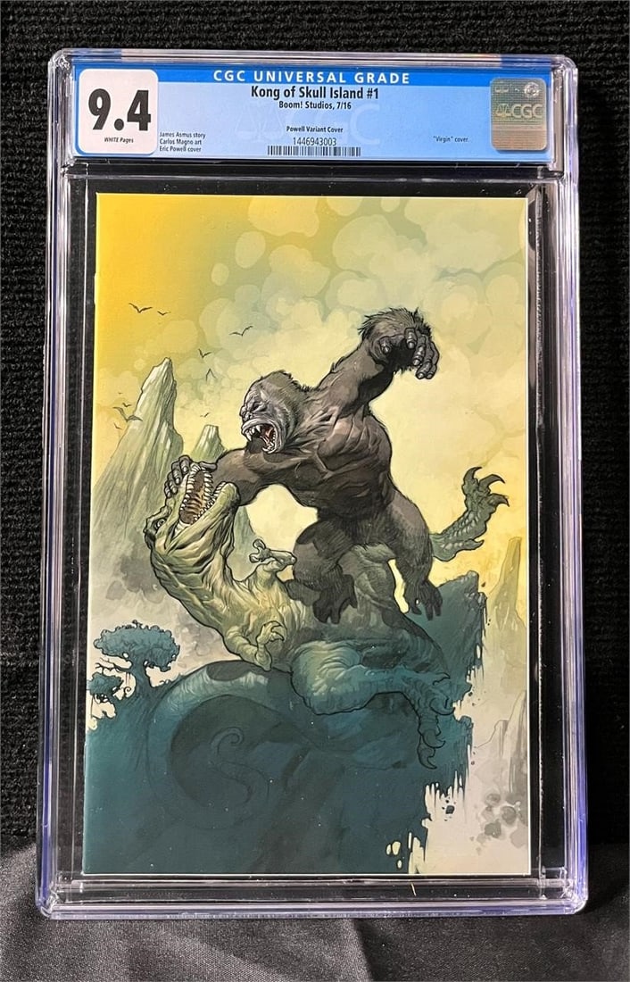 Kong of Skull Island Powell Virgin Ed. 1 CGC 9.4 (1 of 1)