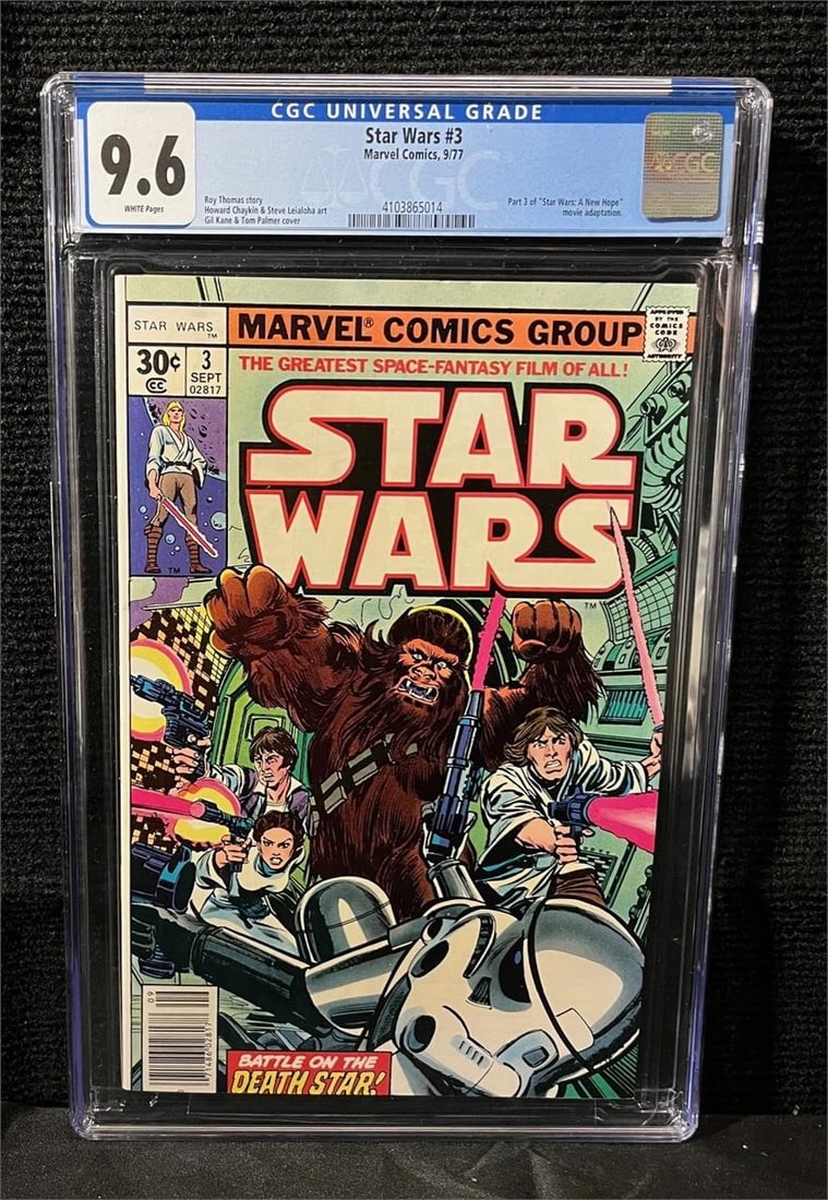 Star Wars 3 CGC 9.6 New Hope Adaption (1 of 1)
