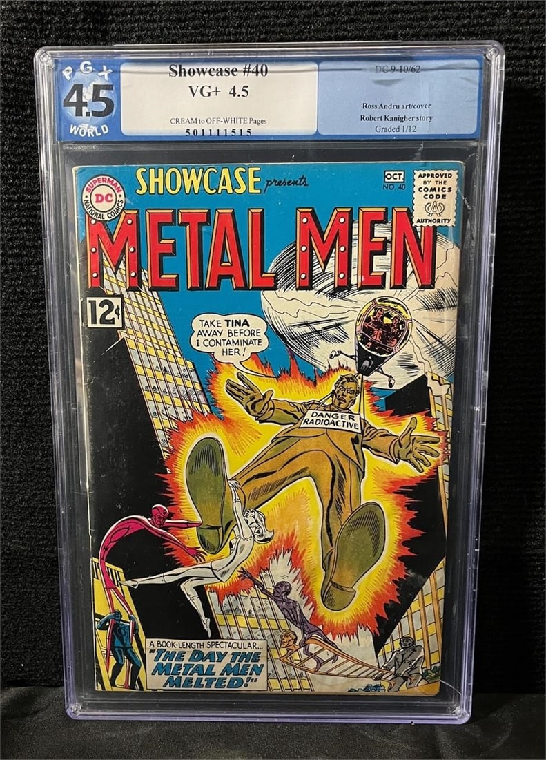Showcase 40 PGX 4.5 4th Metal Men App (1 of 1)