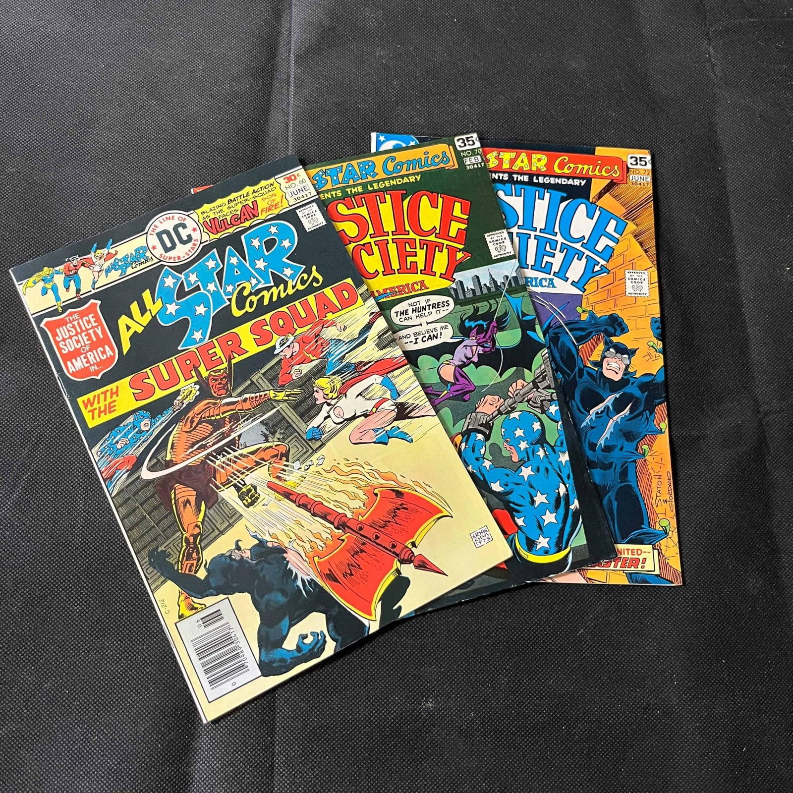 All Star Comics DC Bronze Age Lot Feat. Power Girl (1 of 1)