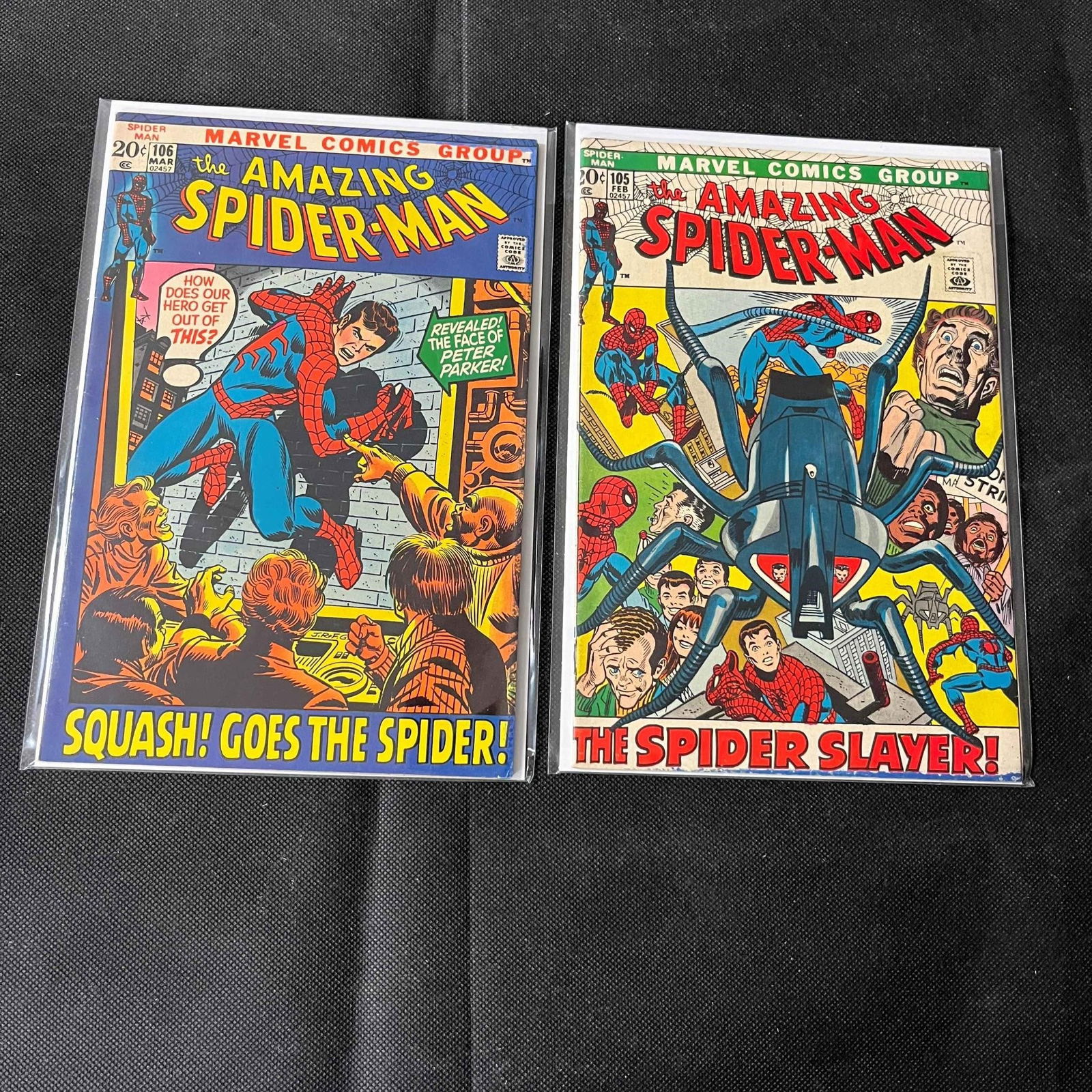 Amazing Spider-man 105 & 106 (1 of 1)