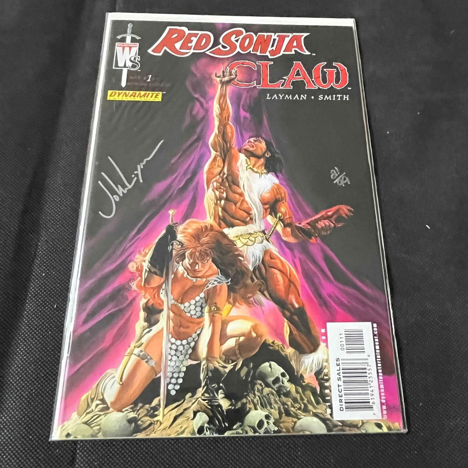 Red Sonja & Claw #1 Signed by John Layman (1 of 2)