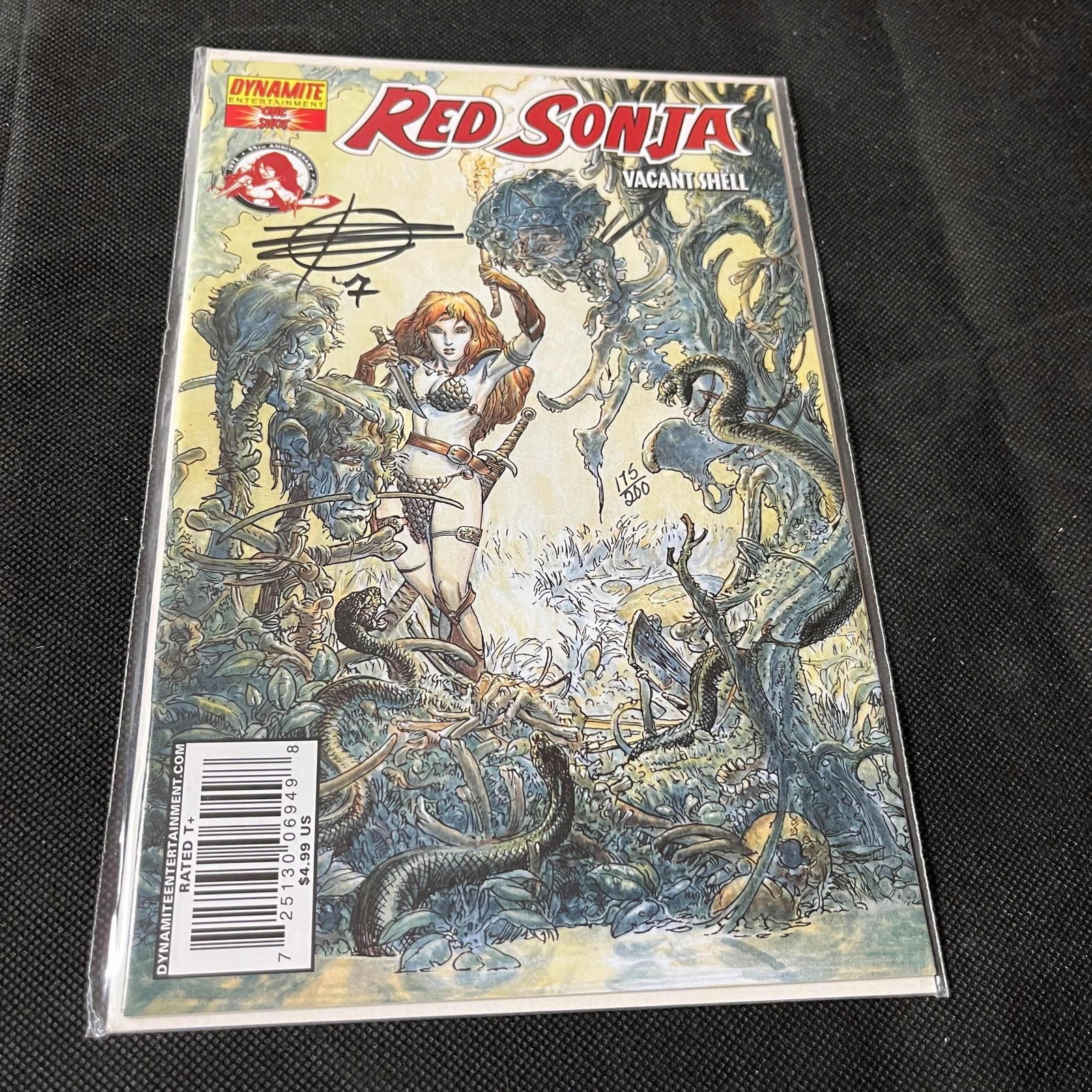 Red Sonja Signed by Rick Remender DF COA Sealed: We are a veteran owned company. Please look at the pictures carefully to determine what you believe the condition of collectible is. We are currently accepting consignments. Email us a aeronhouse1994@