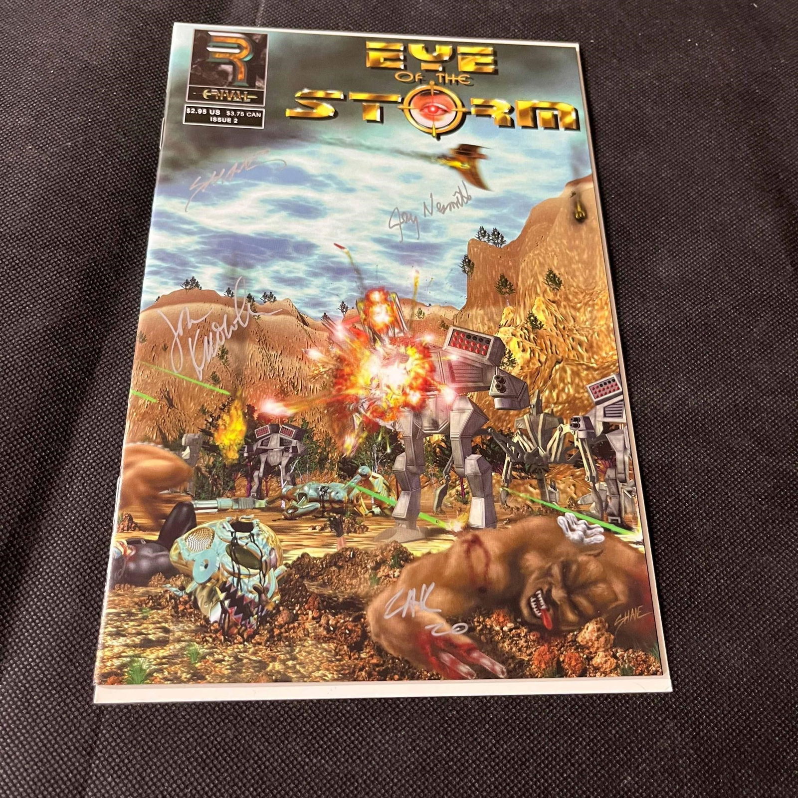 Eye of the Storm Signed X4 Comic (1 of 3)