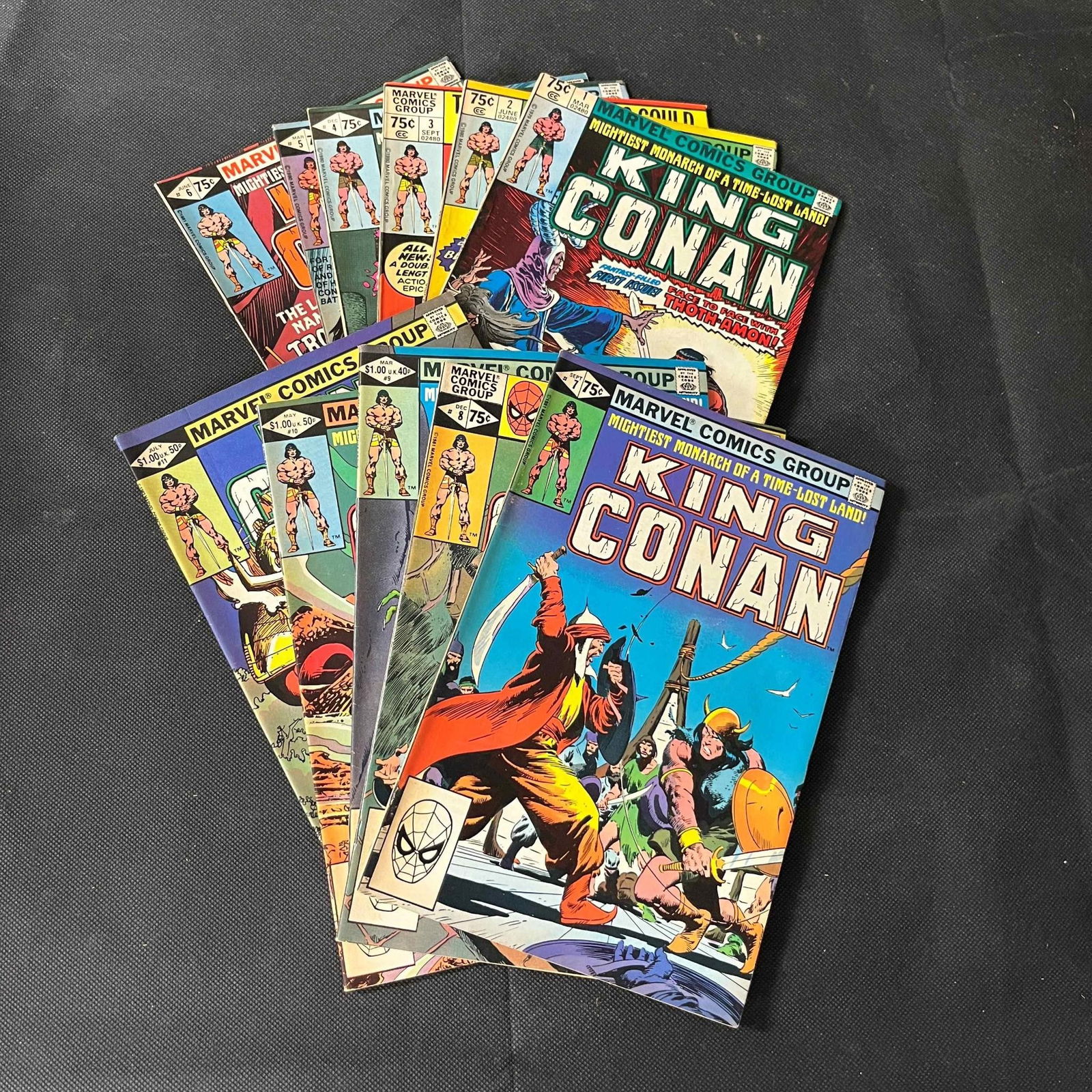 King Conan Marvel Bronze Age Comic Lot w/#1 (1 of 2)