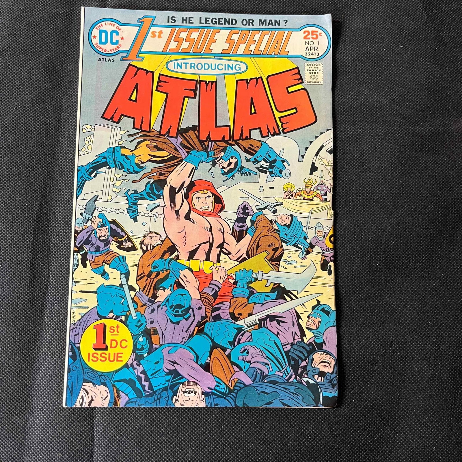 1st DC Issue 1 1st app Atlas DC Bronze Age (1 of 2)