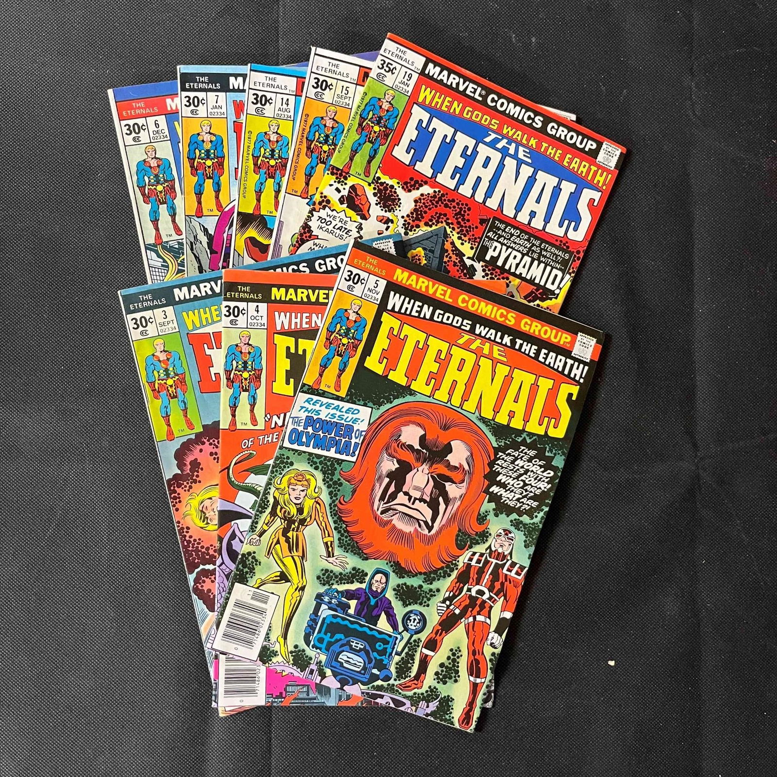 Eternals Marvel Bronze Age 1st Series Lot (1 of 2)