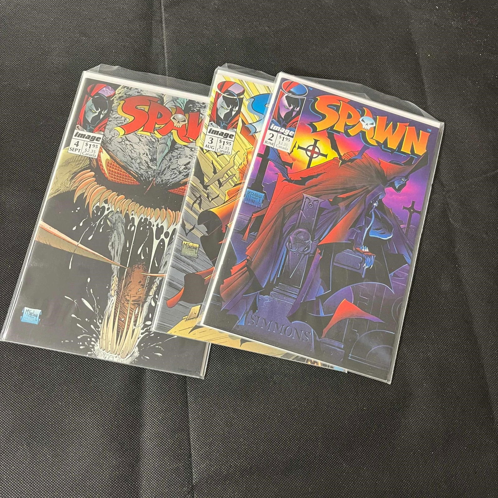 Spawn 2, 3, & 4 Todd McFarlane Art (1 of 1)