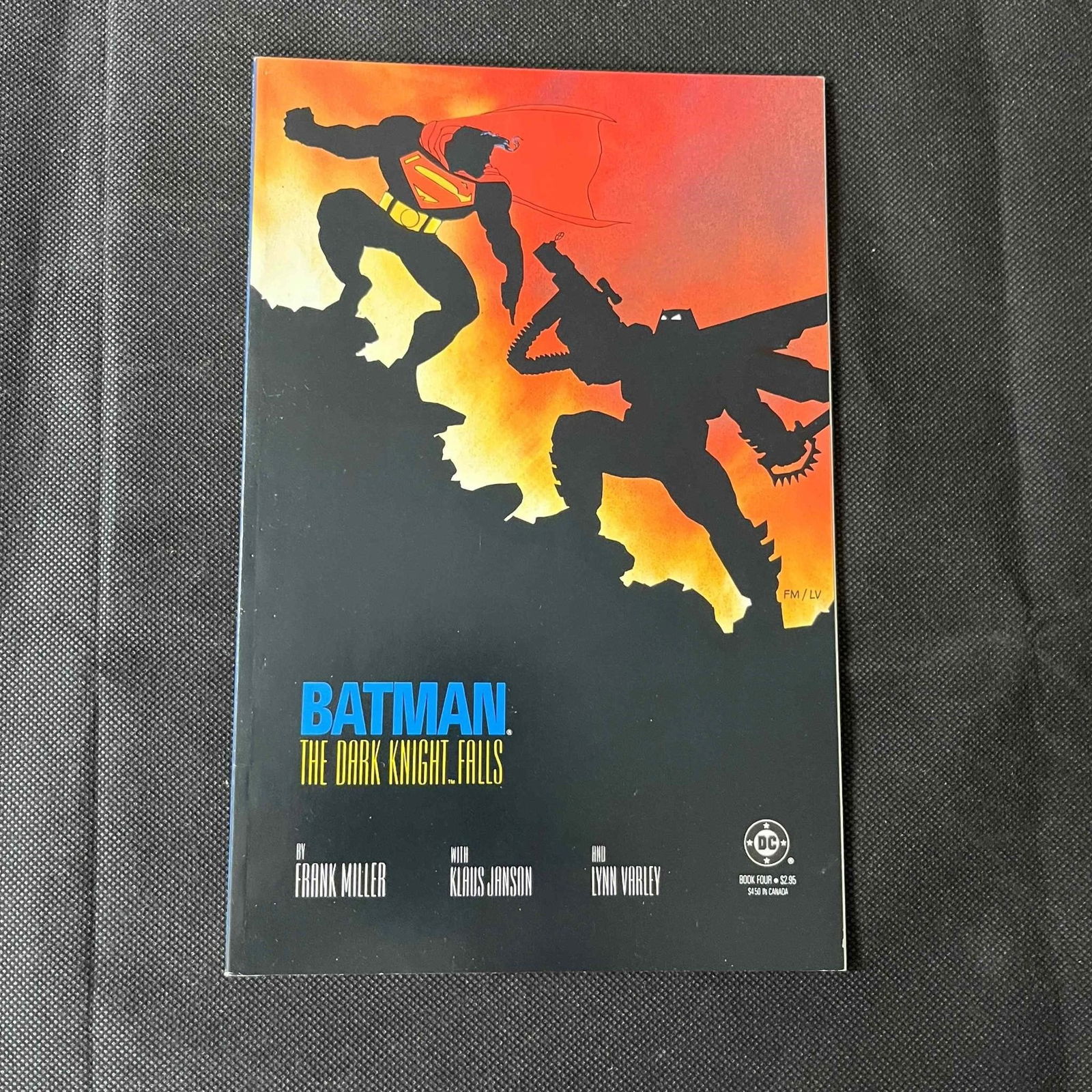 Batman Dark Knight Returns 4 1st Print (1 of 2)