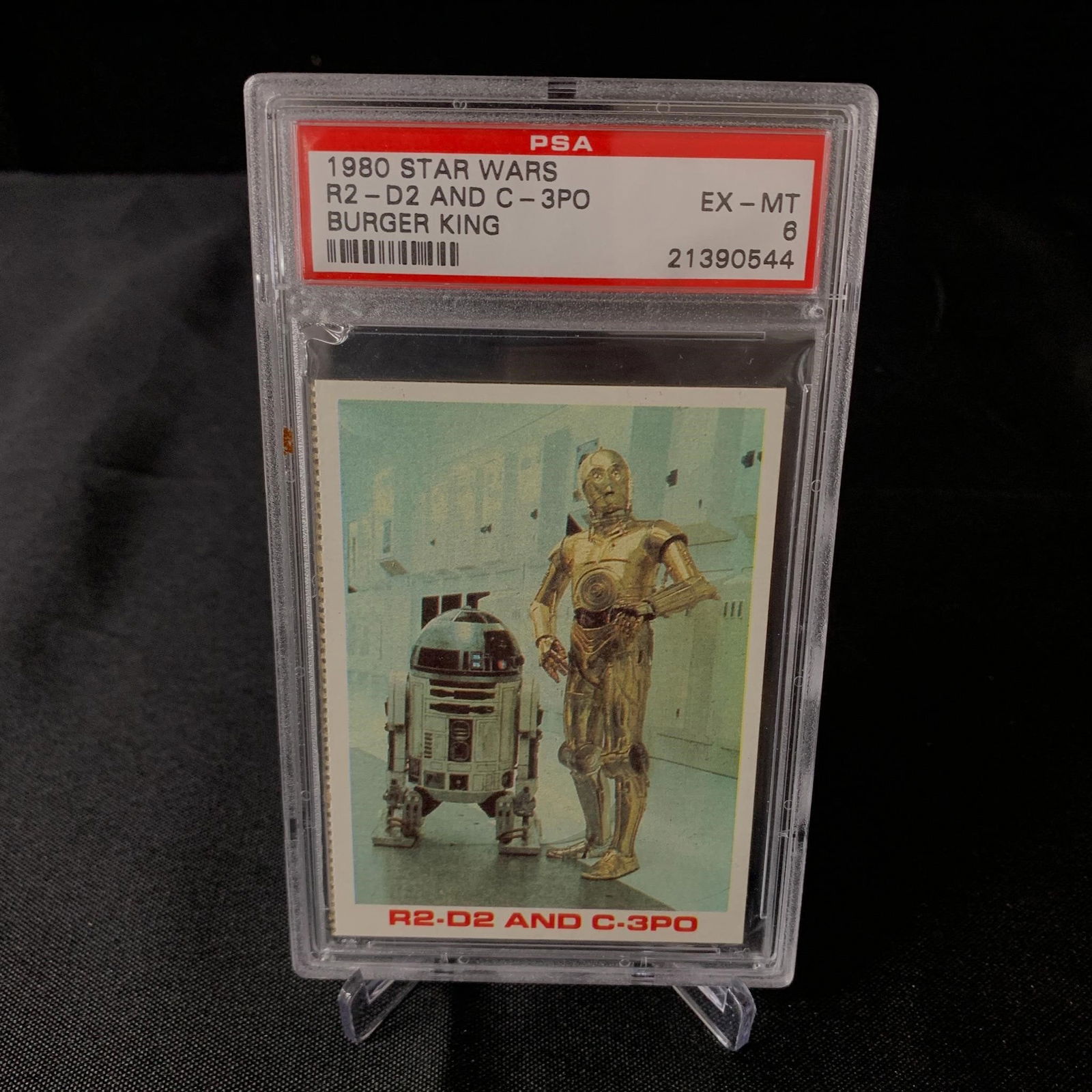 PSA 6 R2-D2 & C-3PO 1980 Card (1 of 2)