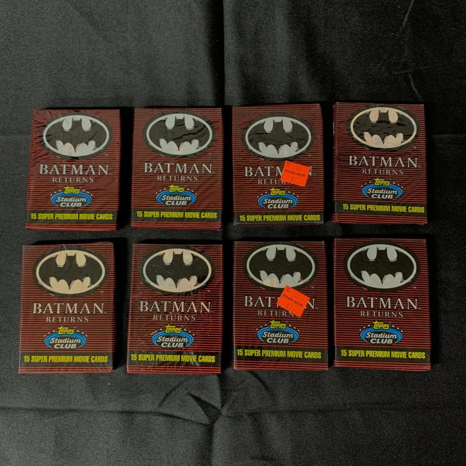 Sealed 1991 Topps Batman Packs (1 of 2)