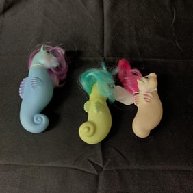 Lot of 3 Various 1 MLP Sea Ponies