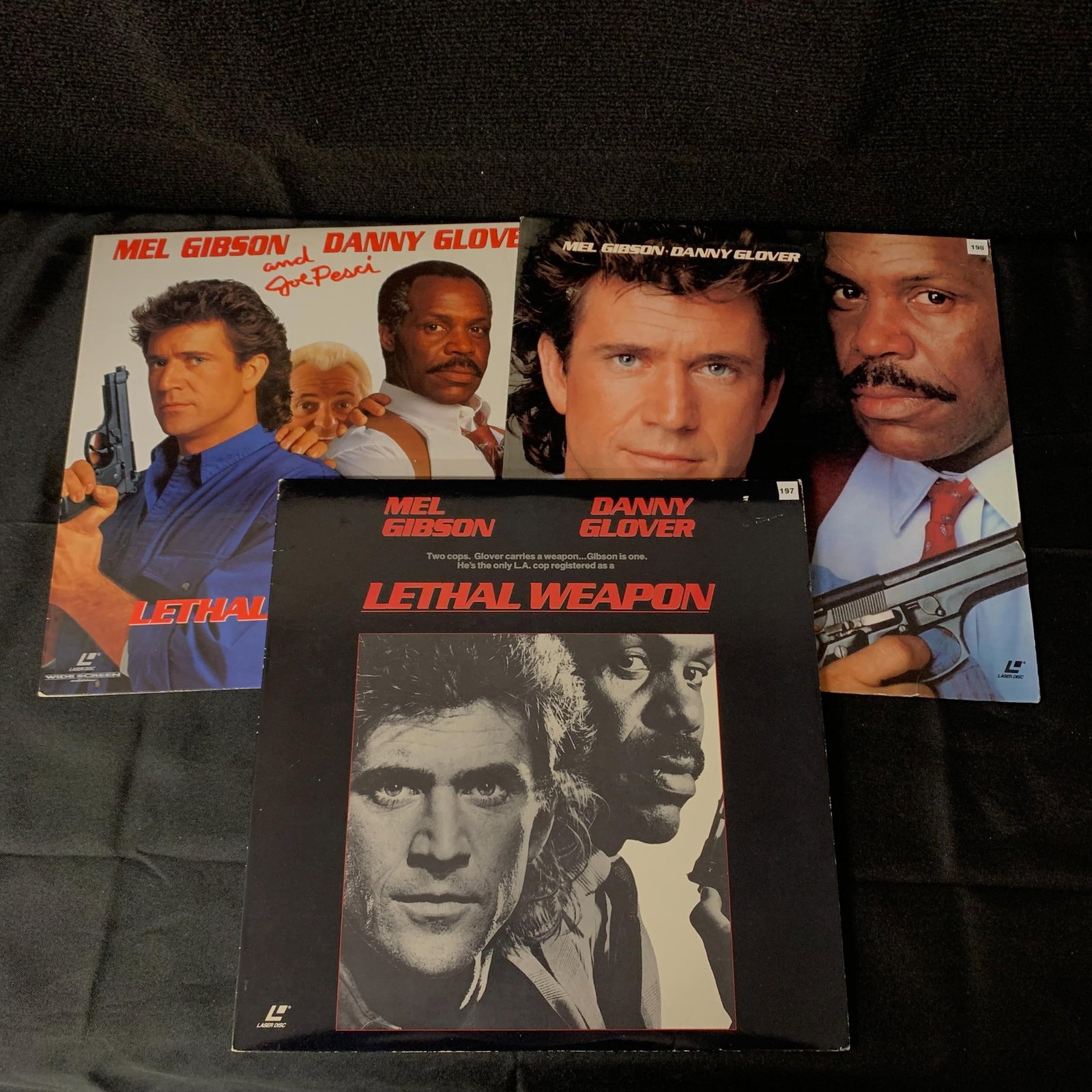 Leathal Weapon 1-3 LaserDiscs: Vintage LaserDiscs. All three Lethal Weapon movies. We are a veteran owned company. Please look at the pictures carefully to determine what you believe the condition of collectible is. We are currentl