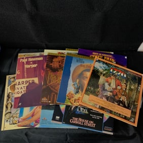 Large lot of Vintage LaserDiscs