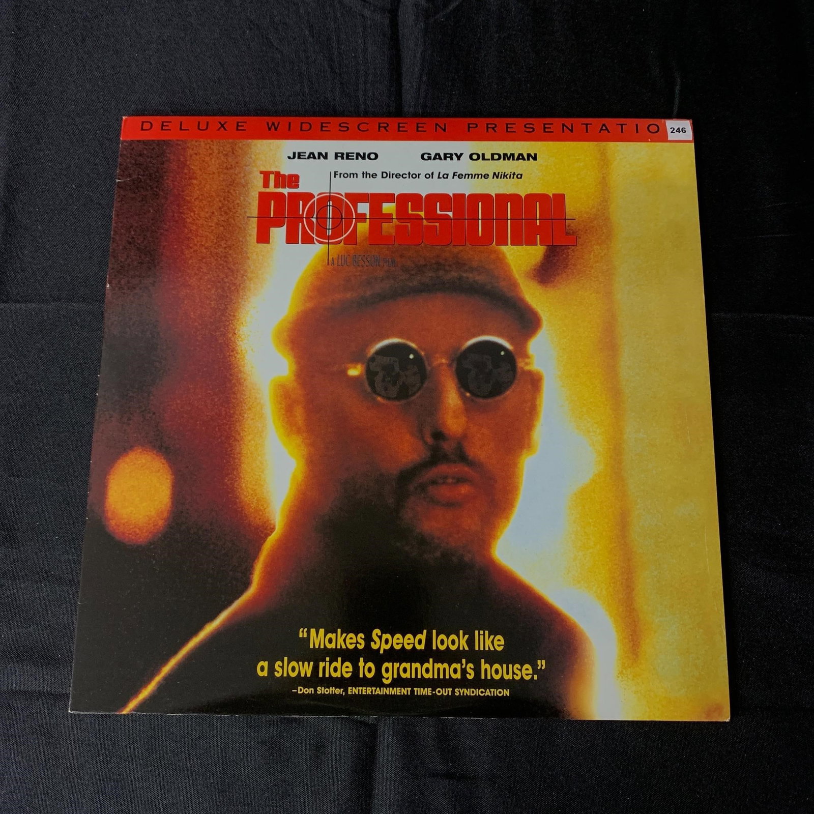The Professional LaserDisc: Jean Reno, Gary Oldman, Natalie Portman. We are a veteran owned company. Please look at the pictures carefully to determine what you believe the condition of collectible is. We are currently accepting