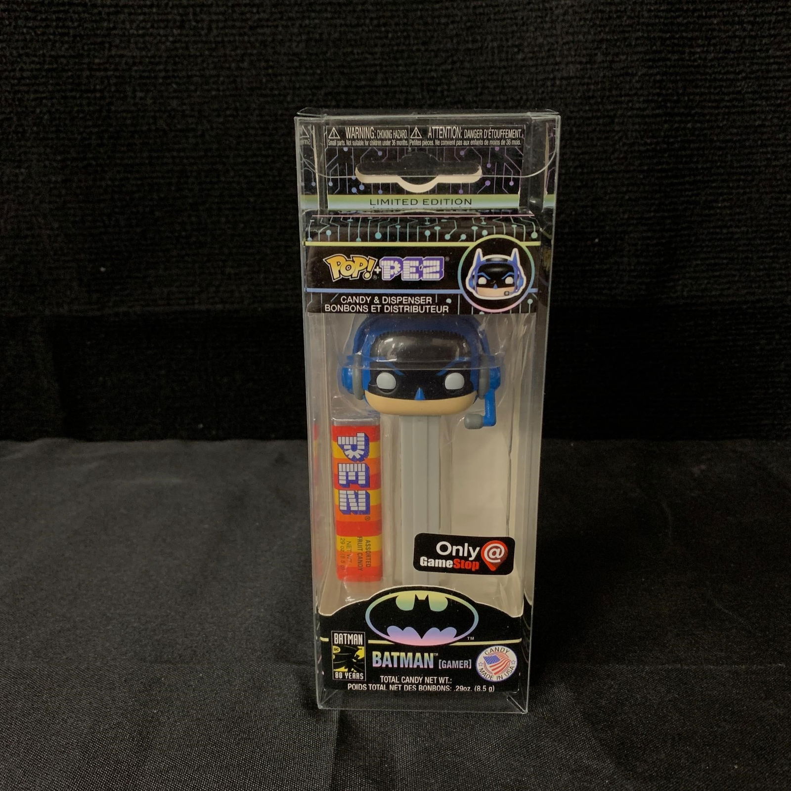 Batman GameStop Exclusive Funko Pop Pez (1 of 3)