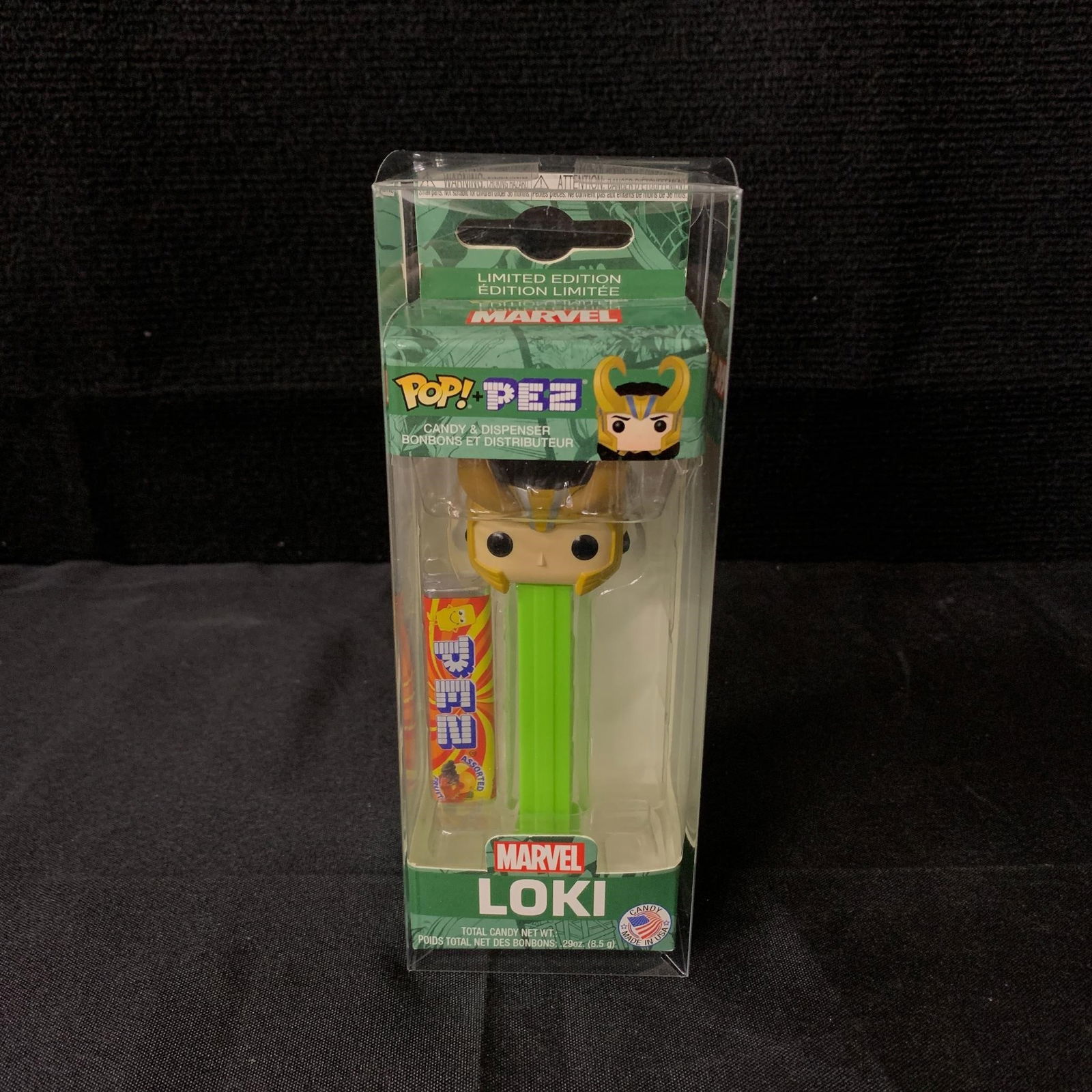 Loki Marvel Funko Pop Pez Dispenser NIB (1 of 3)