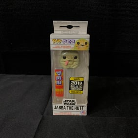 Jabba The Hut Galactic Con Funko Pop Pez NIB
