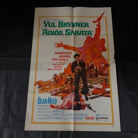 Adios Sabata Original Movie Poster