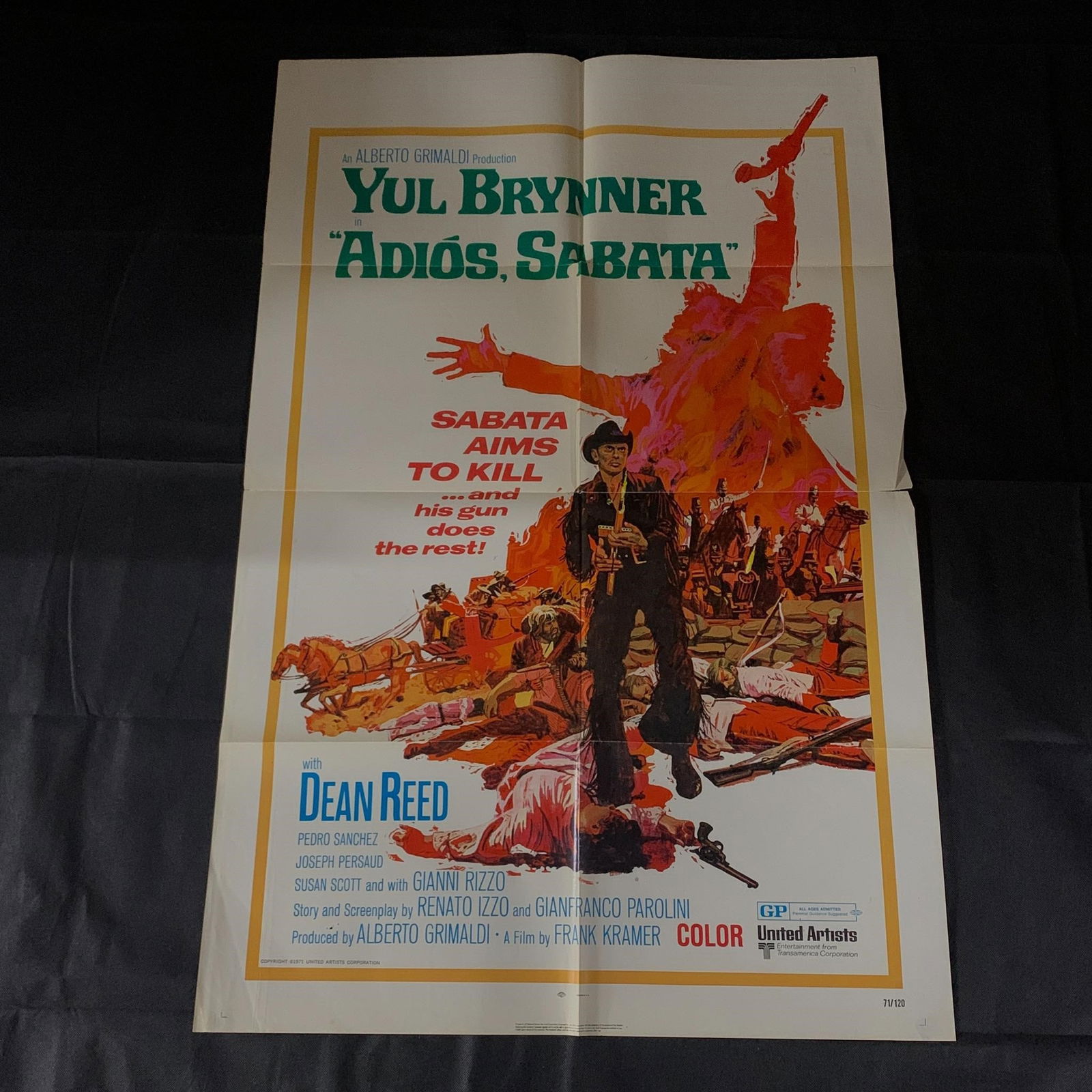 Adios Sabata Original Movie Poster (1 of 4)