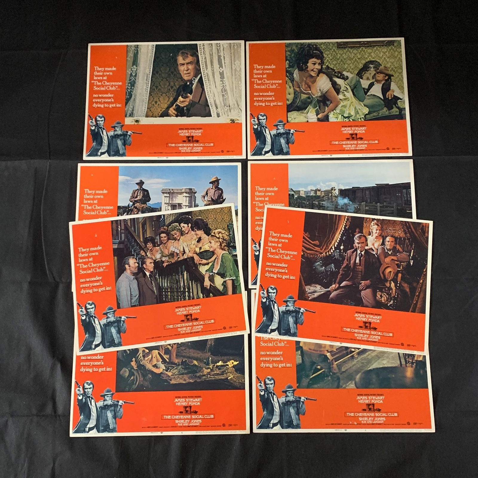 The Cheyenne Social Club Lobby Cards (1 of 4)