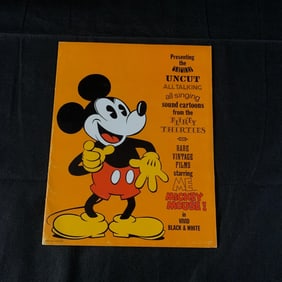 Antique Mickey Mouse Pressbook