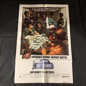 Across 110th St Original One-Sheet Movie Poster