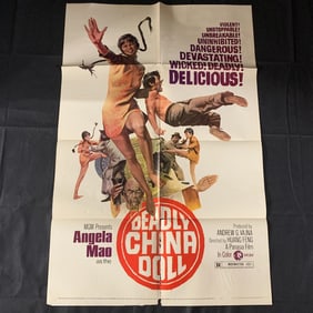 Deadly China Doll Original One-Sheet Movie Poster