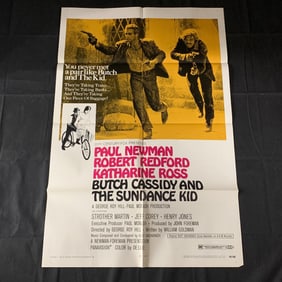 Butch Cassidy & The Sundance Kid Original One-Sheet Poster