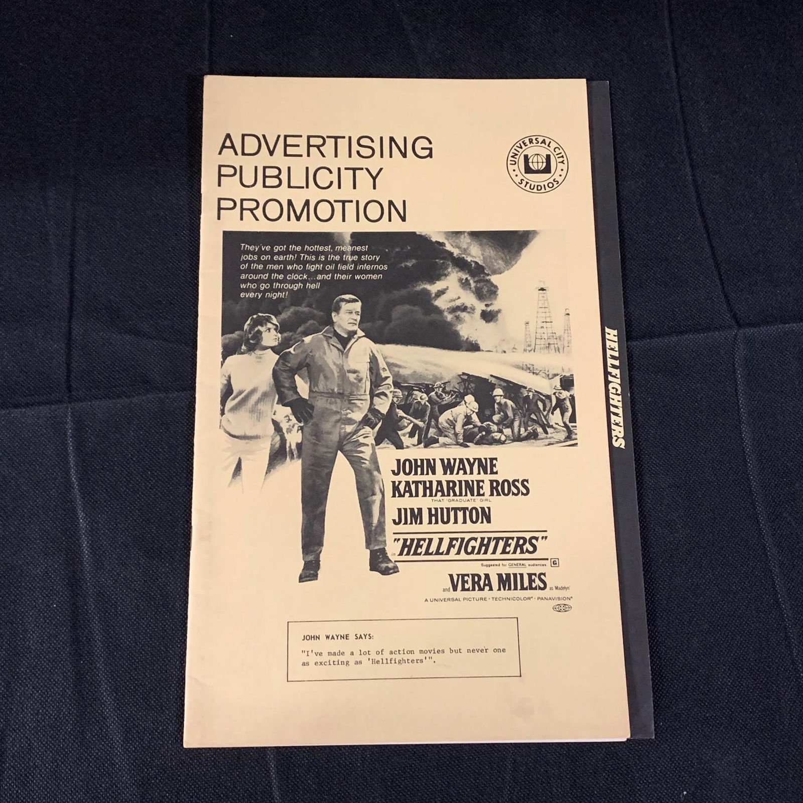 Hellfighters Pressbook, John Wayne (1 of 4)