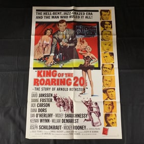 King of the Roaring 20s Original One-Sheet Movie Poster