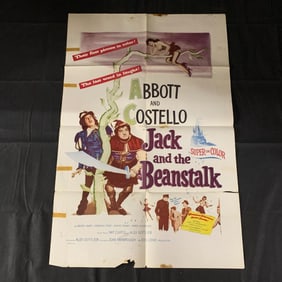 Abbott & Costello's Jack and the Beanstalk Original One-Sheet Movie Poster
