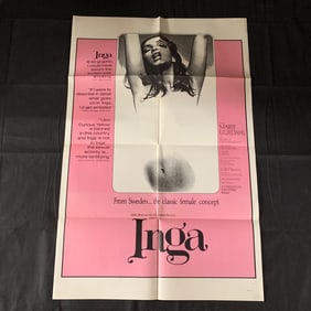 Inga Original One Sheet Movie Poster