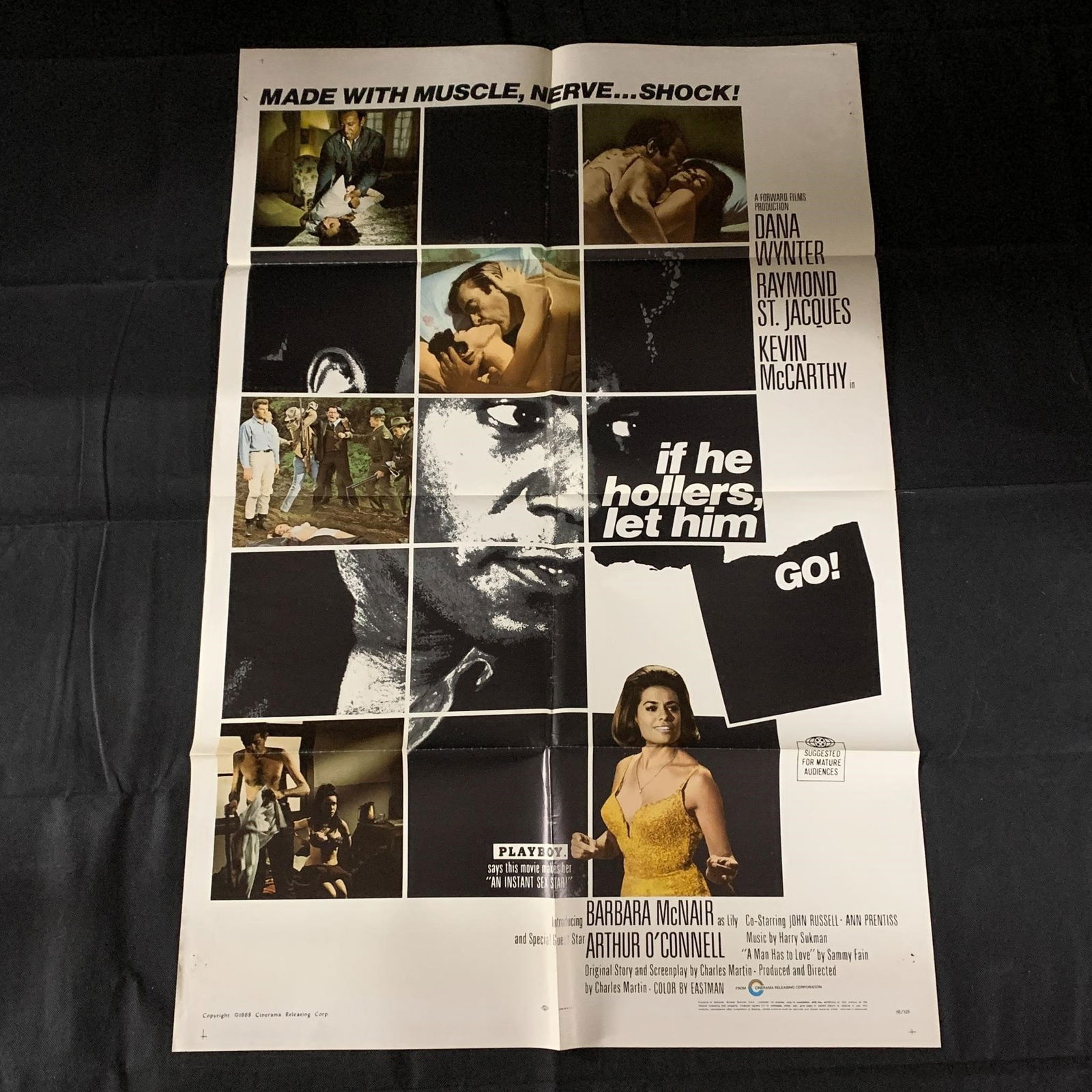 If He Hollers, Let Him Go Orginal Movie Poster (1 of 3)