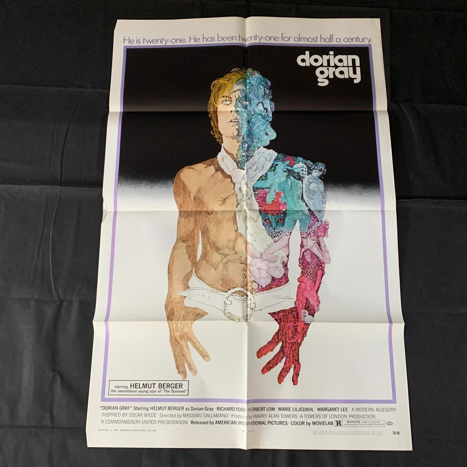 Dorian Gray Original 1971 One Sheet Movie Poster (1 of 4)