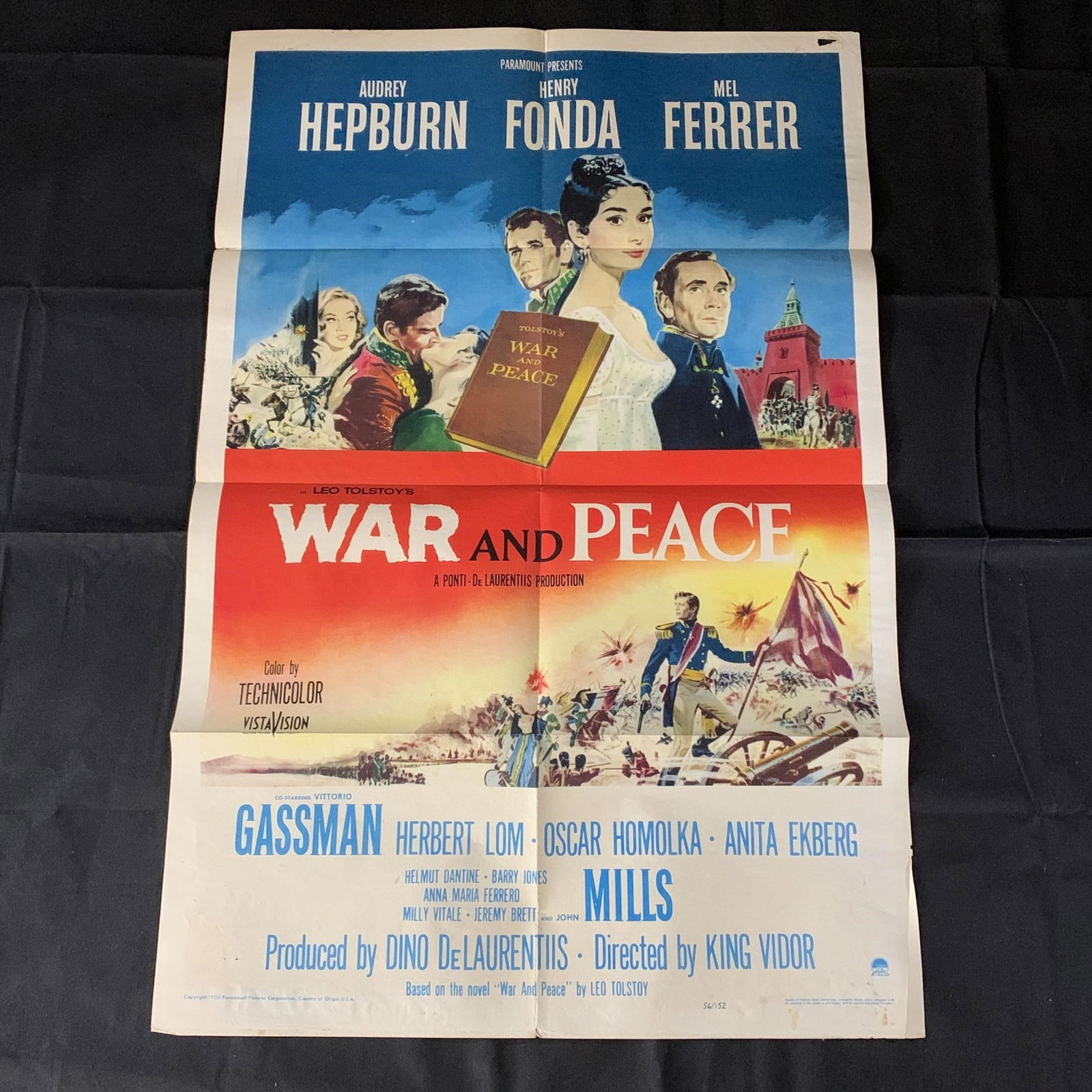 War & Peace Original One Sheet Movie Poster (1 of 4)