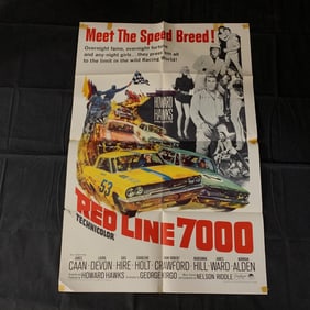Red Line 7000 Original One Sheet Movie Poster