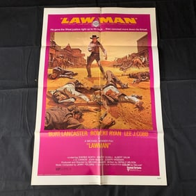 Law Man Original One Sheet Movie Poster