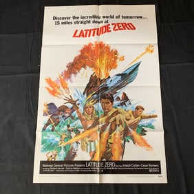Latitude Zero Original Movie Poster