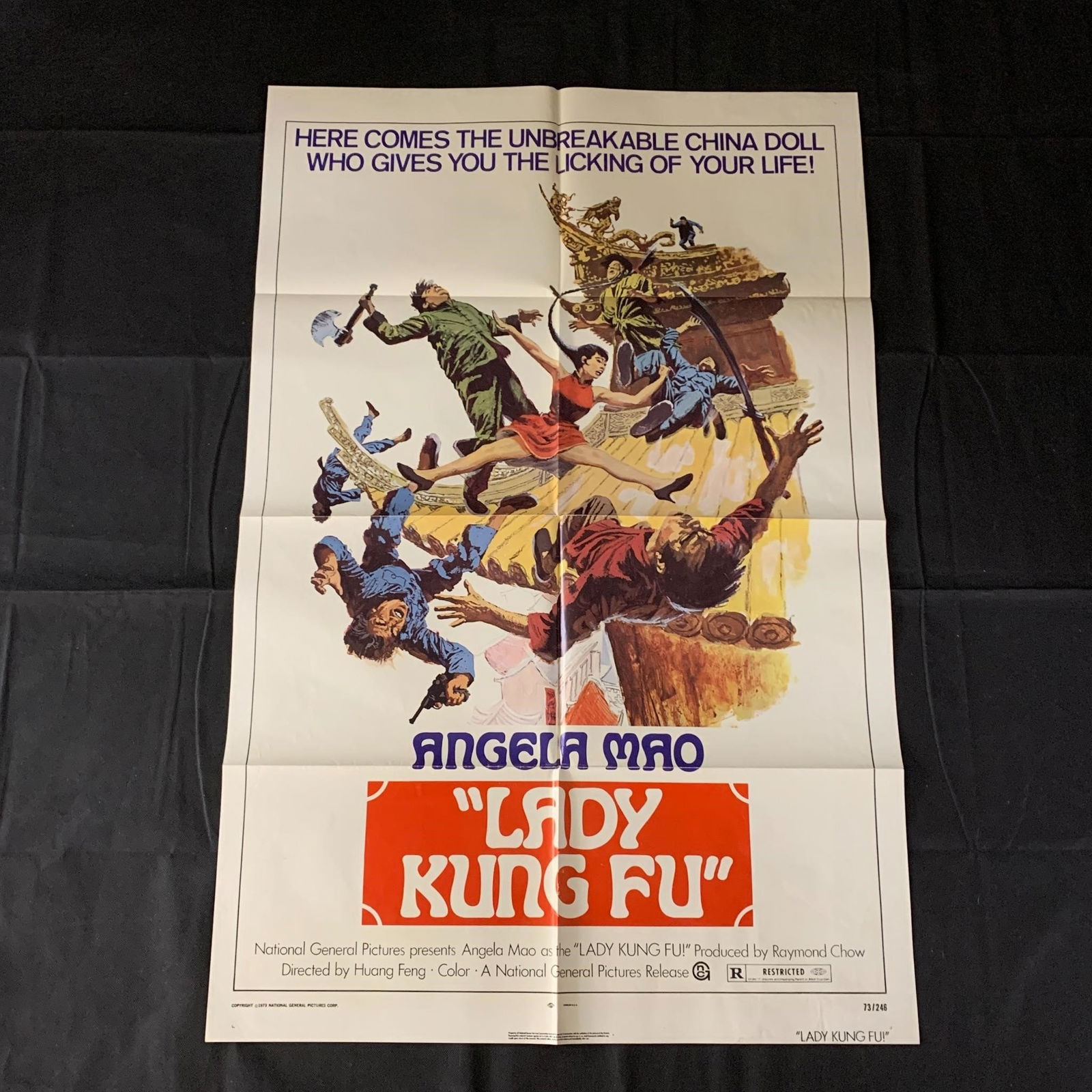 Lady Kung Fu Original One Sheet Movie Poster (1 of 3)