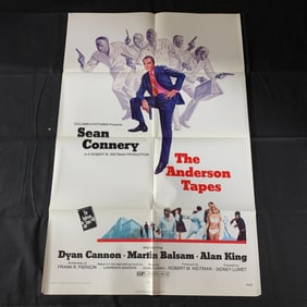 Anderson Tapes Original One Sheet Movie Poster