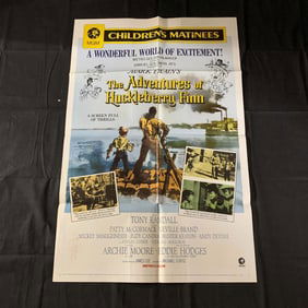 Adventures of Huckleberry Finn Original One-Sheet Movie Poster