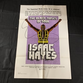 Black Moses Original One Sheet Movie Poster